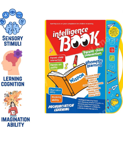 Interactive Sound Learning Book for kids 10 in 1