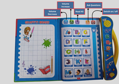 Interactive Sound Learning Book for kids 10 in 1