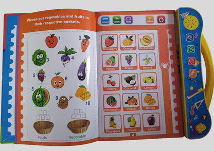 Interactive Sound Learning Book for kids 10 in 1